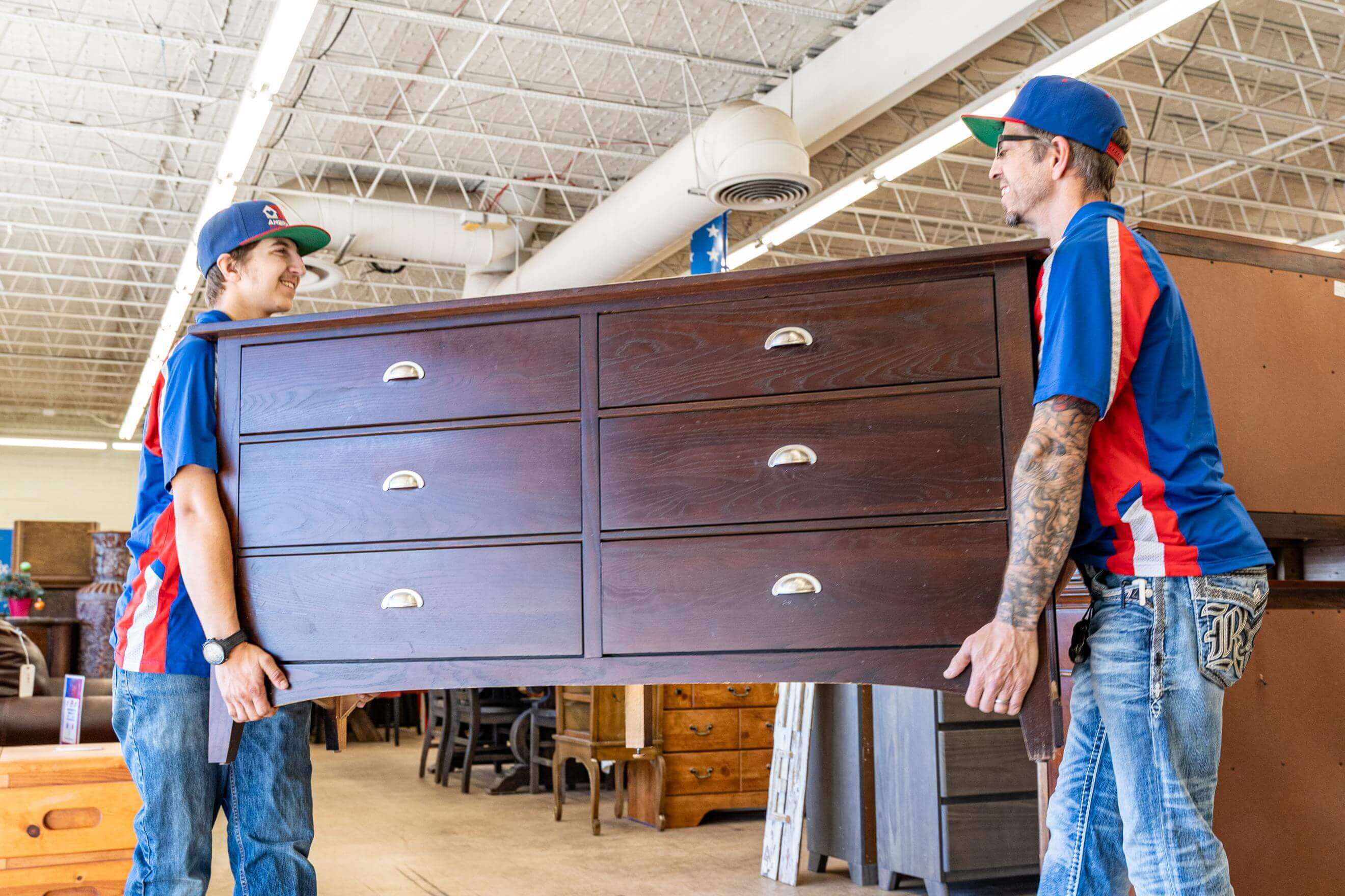 used couches Denver showroom